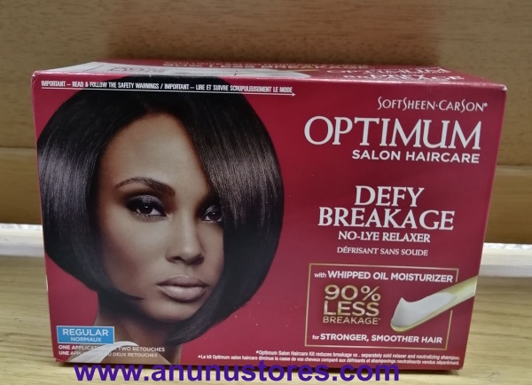 Softsheen Carson Optimum Defy Breakage No Lye Hair Relaxer Kits
