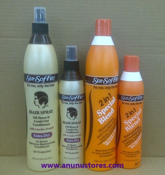 Sta-Sof-Fro Hair & Scalp Styling Products