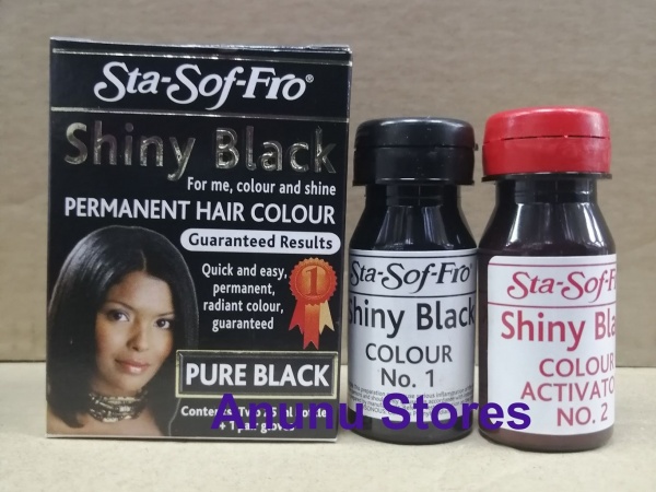 Sta-Sof-Fro Shiny Black Permanent Hair Colour