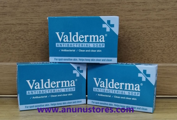 Valderma Antibacterial Soap - 3 x 100g