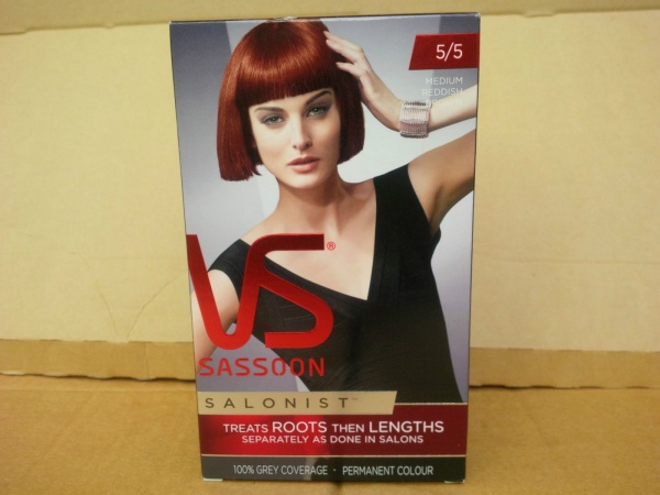 Vidal Sassoon Salonist Permanent Hair Colour - 5/5 Medium Reddish Brown