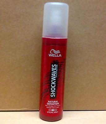 Wella Shockwaves Natural Definition Styling Products